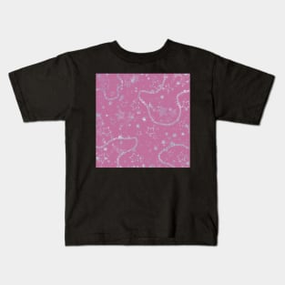 Metallic old pink Kids T-Shirt